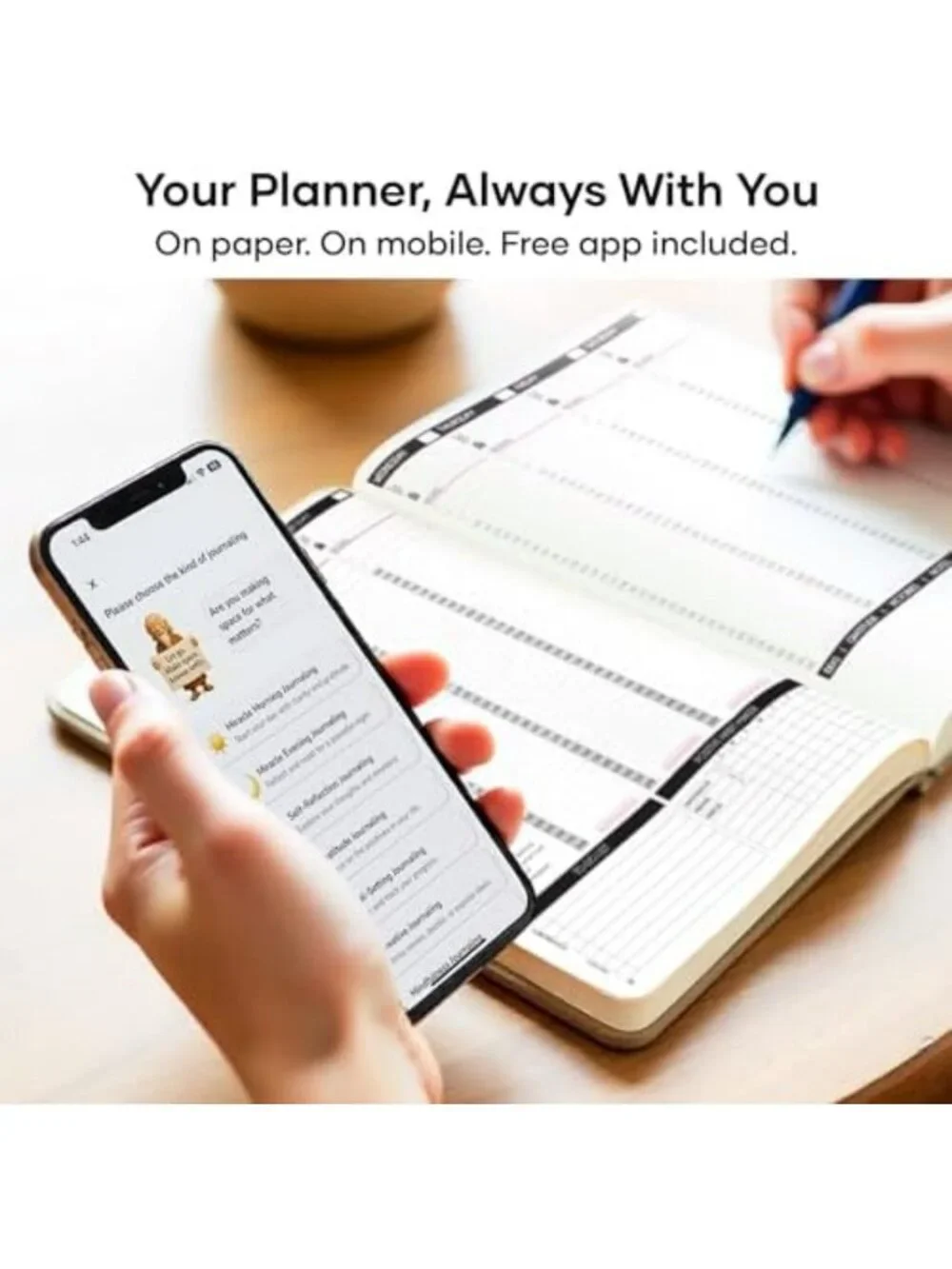 Deluxe Undated Life Planner | Weekly & Monthly Organizer | Manifestation Journal